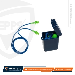 Tapón Auditivo TPR EP-T06C en Caja Steelpro