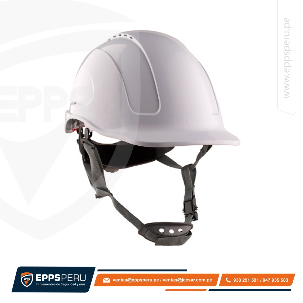Casco Montaña Ventilado Blanco Steelpro