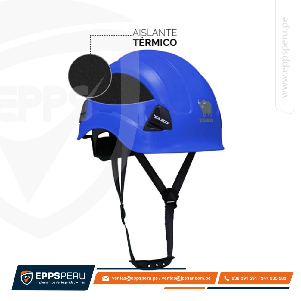 Casco Yako Azul Steelpro