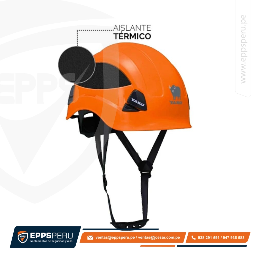 Casco Yako Naranjo Steelpro