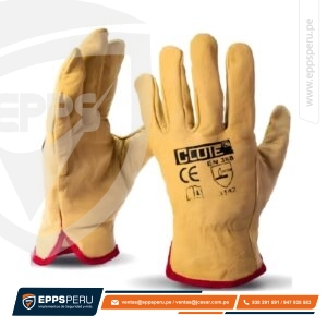 Guante Badana Amarillo Clute