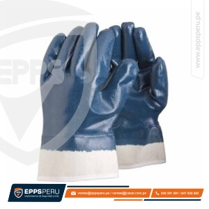 Guante Nitrilo Puño Seguridad Forte Steelpro