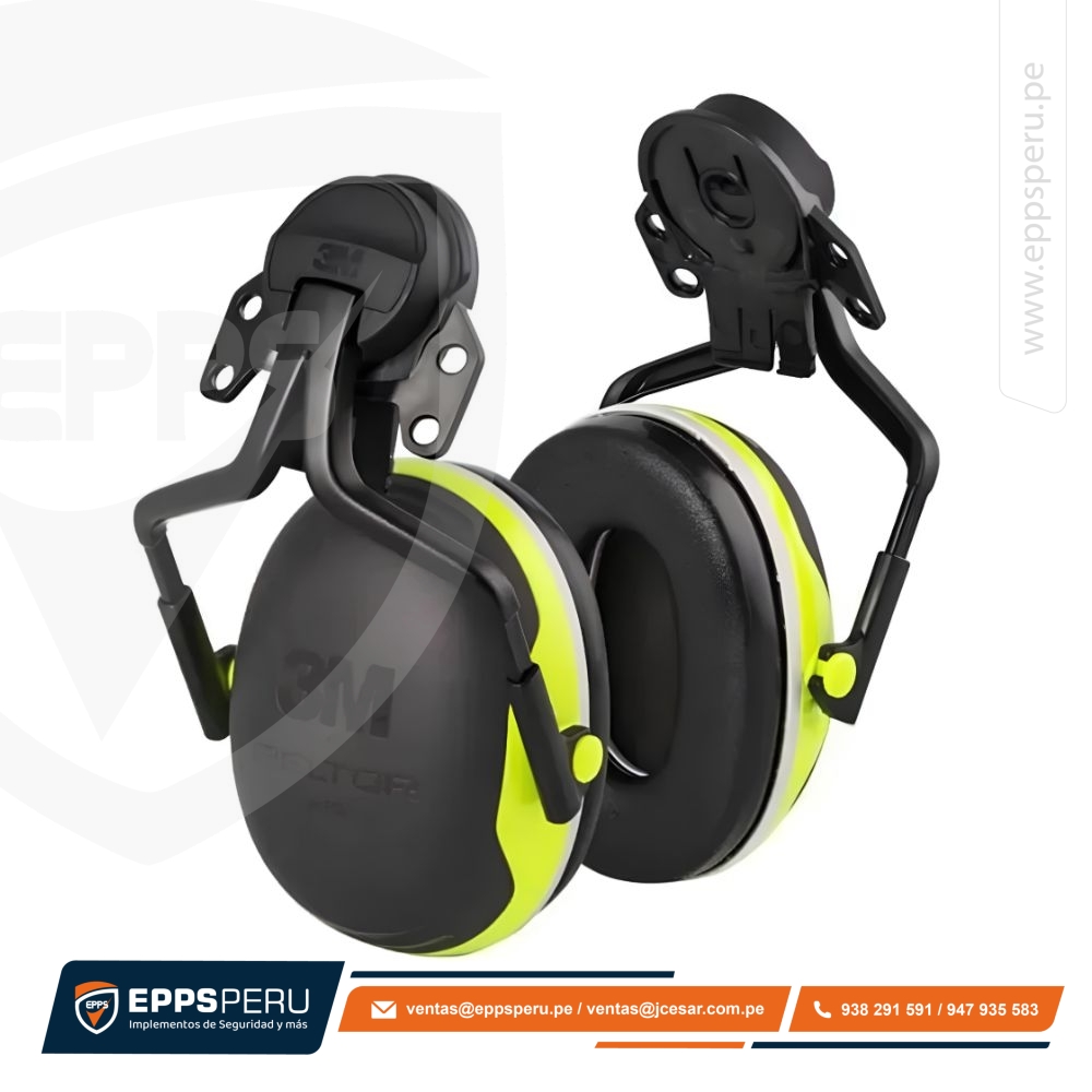 Peltor Orejeras Aisladas Eléctricamente con Accesorio para Casco X4P5E