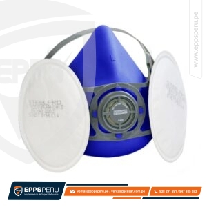 Respirador V800 con Filtro P3/P100 Pancake STEELPRO