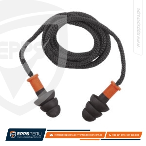 Tapón de Oído Reutilizable de Termoplástico Conicfir Delta Plus