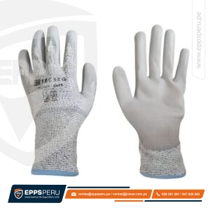 Guante Anticorte Poliuretano TECFLEX CUT 5 GRC-P Tecseg