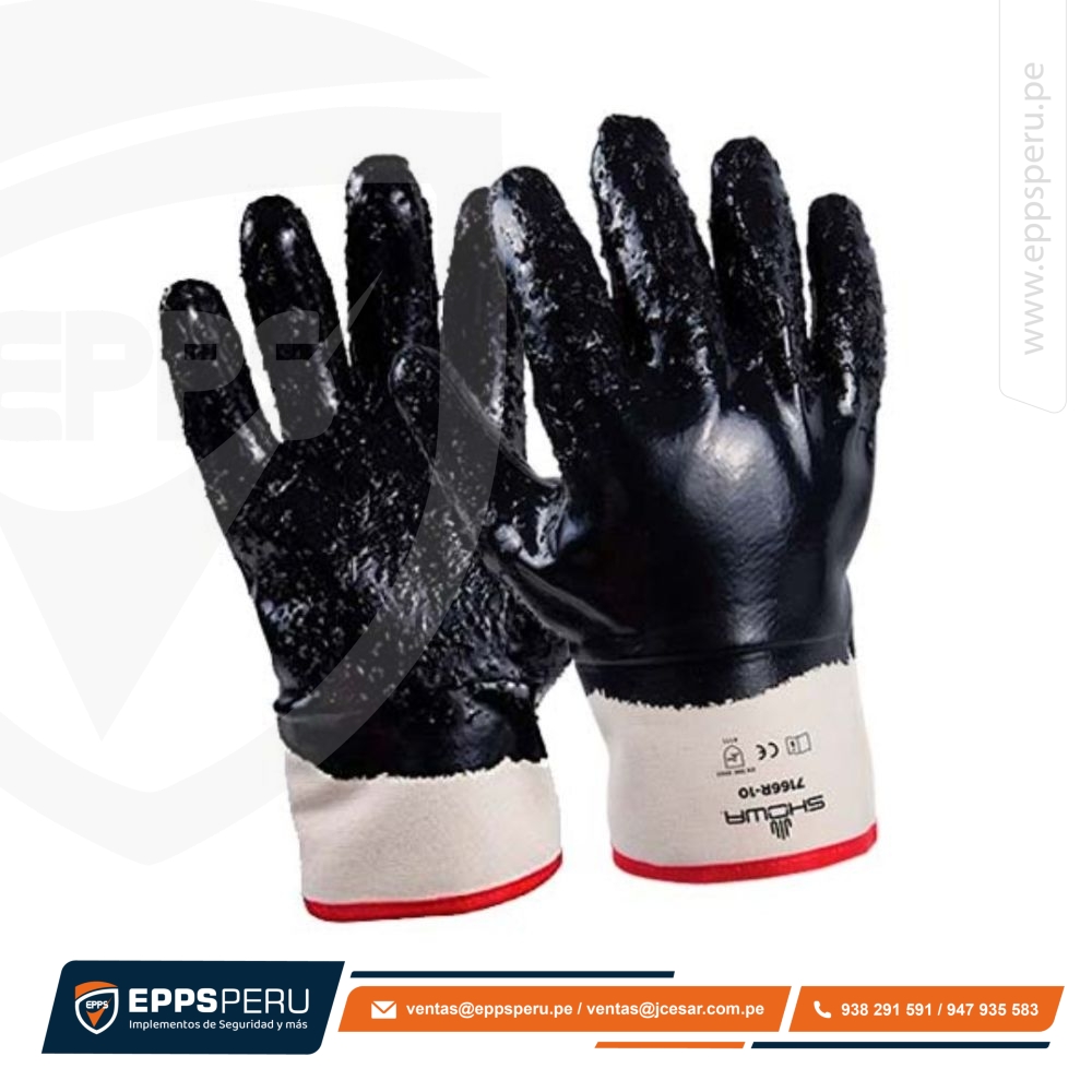 Guante Industrial Nitripro 7166R Showa
