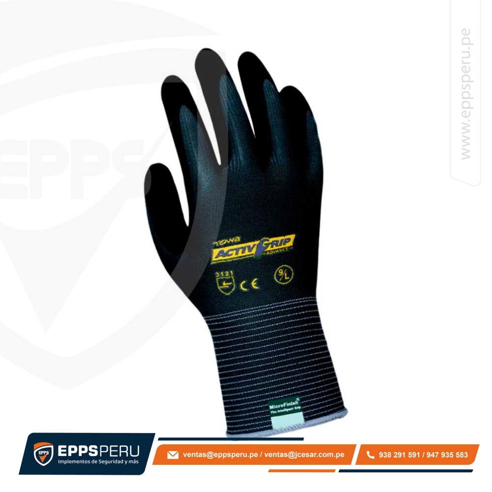 Guante de Nylon Activ Grip Nitrilo Advance 581