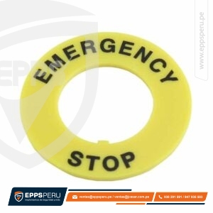 Señalizador de Botón de Emergencia ES03922 Loto Master